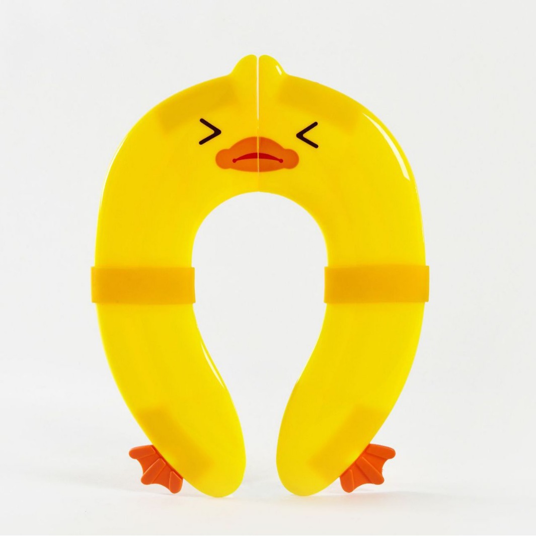 Children's folding toilet cross-border special for new little yellow duck travel home portable folding toilet seat