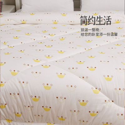 Xinjiang Cotton quilt The quilt core Four seasons Cover is Single Double quilt with cotton wadding summer Cool in summer summer quilt