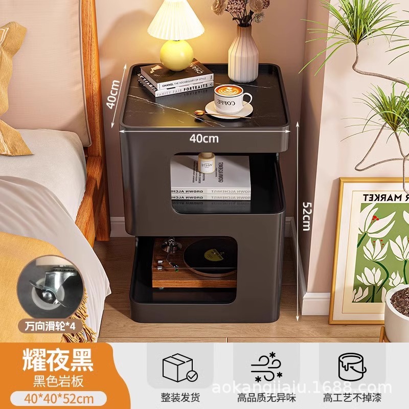 야오예 블랙 40*40+슬레이트+회전 휠