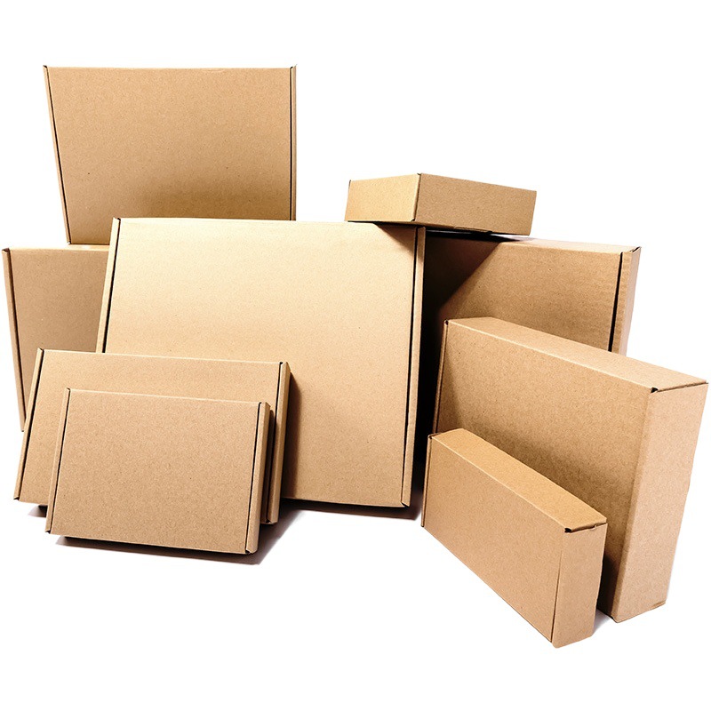 Weilan embalaje caja de aviones extra duro espesado logística embalaje postal cartón en stock cartón multi-ahorro de entrega