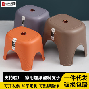 Source manufacturers plastic stool children's stool thickened bench household non-slip bathroom baby low stool washing stool wholesale
