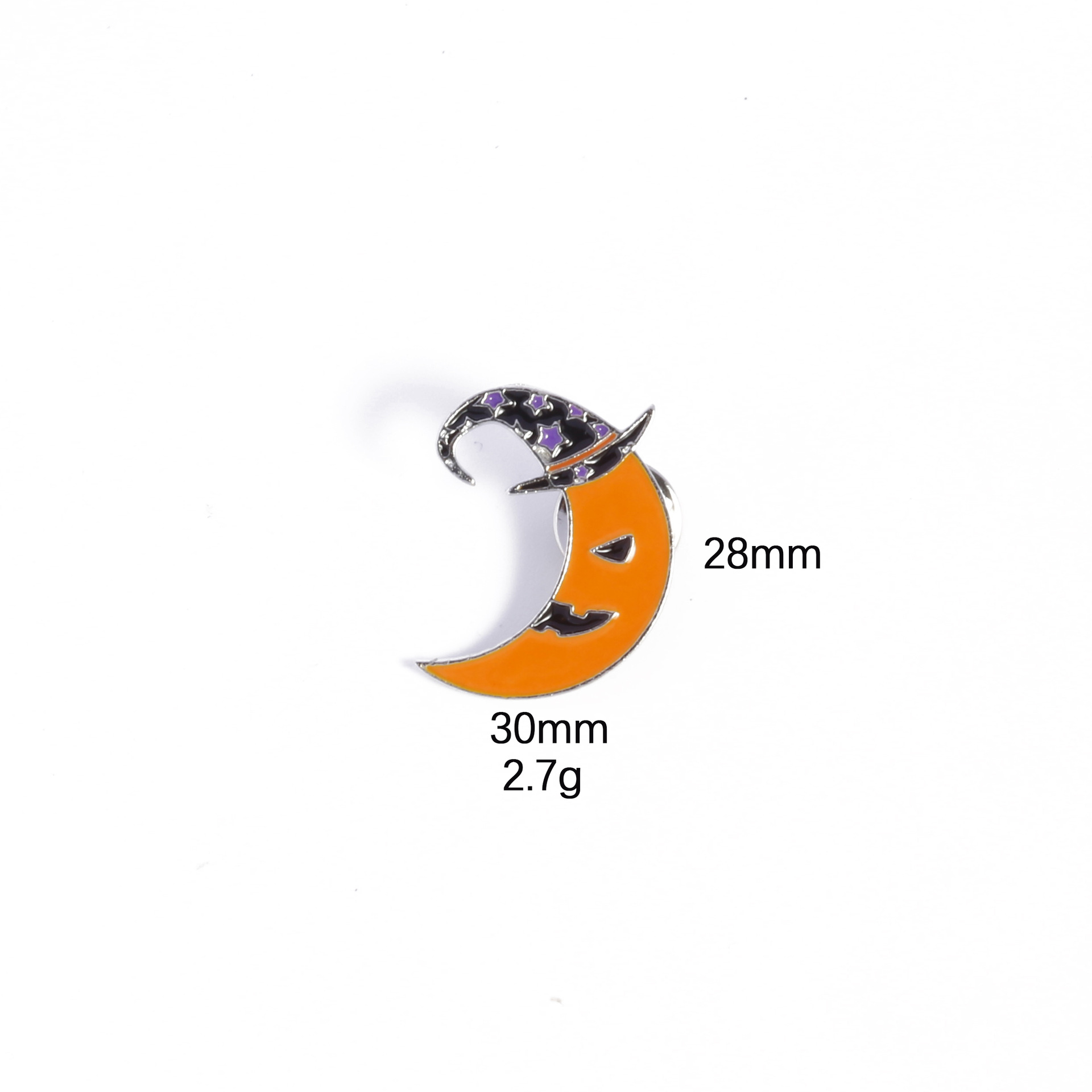 13g Weight Brooches Classification Party, Festival Occasion Zinc alloy Material Halloween Festival Pumpkin, Candy Pattern Unisex Gender Enamel Design Funny, IG Style Style Funny IG Style Pin Pumpkin Candy Zinc Alloy Enamel Unisex Brooches 14