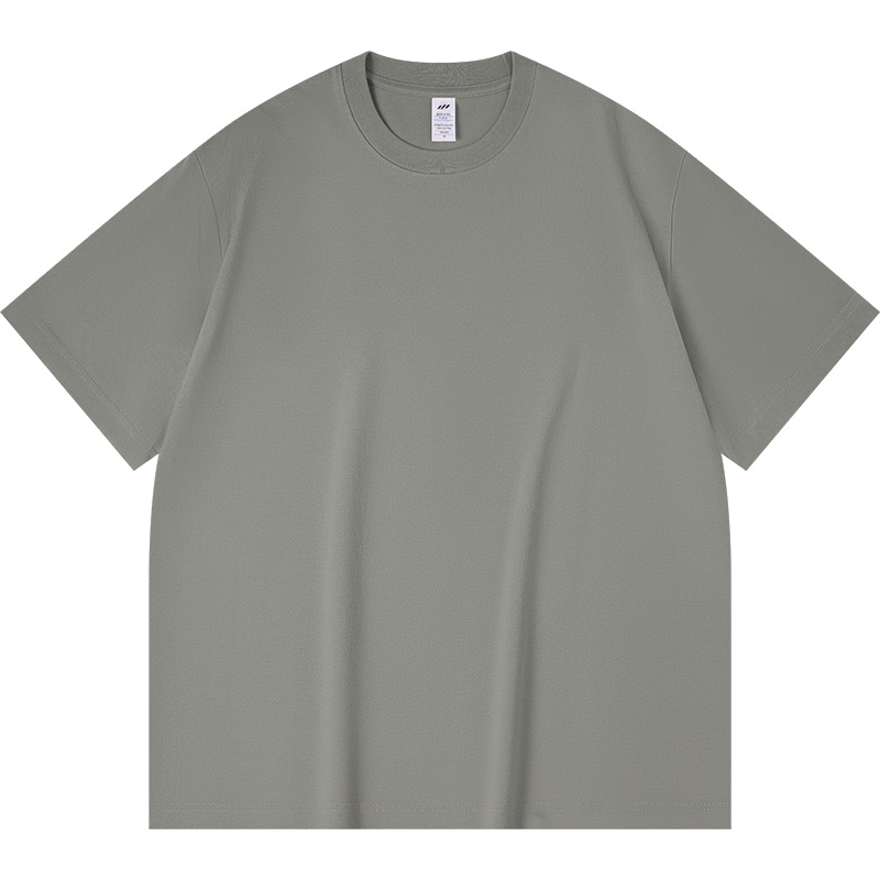 Ropa de trabajo corporativa Camisa publicitaria grupal Camiseta de algodón Impresión personalizada Logotipo Uniforme de clase Construcción grupal Ropa cultural Cuello redondo Manga corta