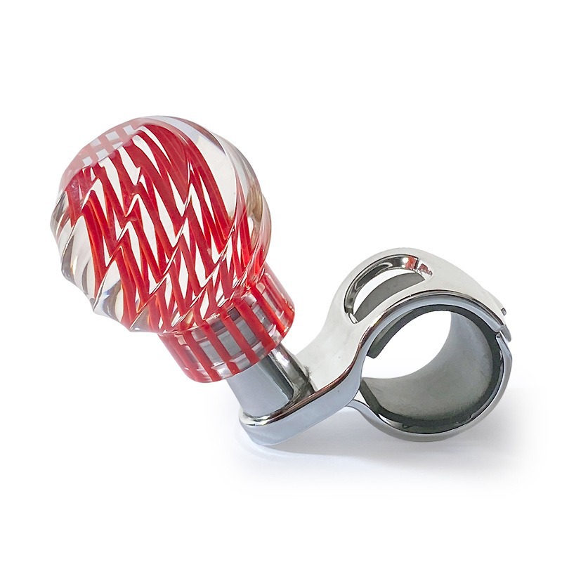 Cross-Border Car Steering Wheel Power Ball Universal Acrylic Crystal Booster Labor-Saving Bearing Auxiliary Power Ball