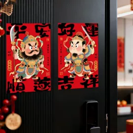 对联/春联;辣椒挂件;窗花、窗贴