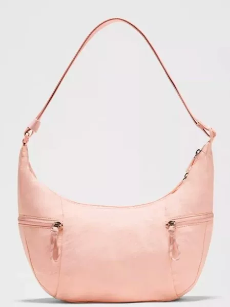 Lu's same style croissant bag Large Slouchy 6L/13L crossbody bag, dumpling bag, gym bag, women's crescent bag