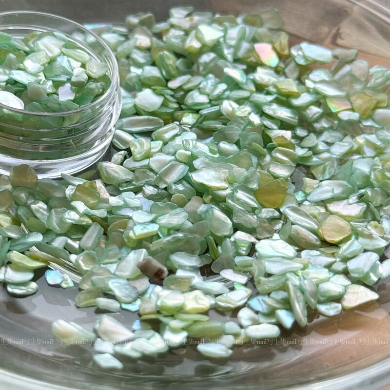 Chinese Style New Chinese Style High-Transparency Natural Shell Nail Art Jewelry Polarized Polished DIY Shell Wearable Nail Accessories Material Chinese Style New Chinese Style High-Transparency Natural Shell Nail Art Jewelry Polarized Polished DIY Shell Wearable Nail Accessories Material