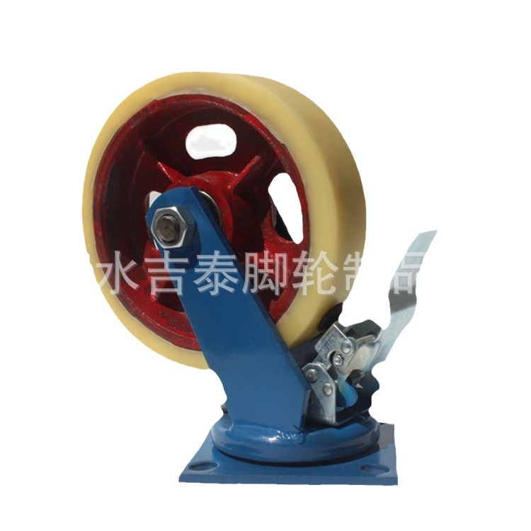 .尼龙转向脚轮.机械设备.超重型.出口贸易万向轮物流设备专用