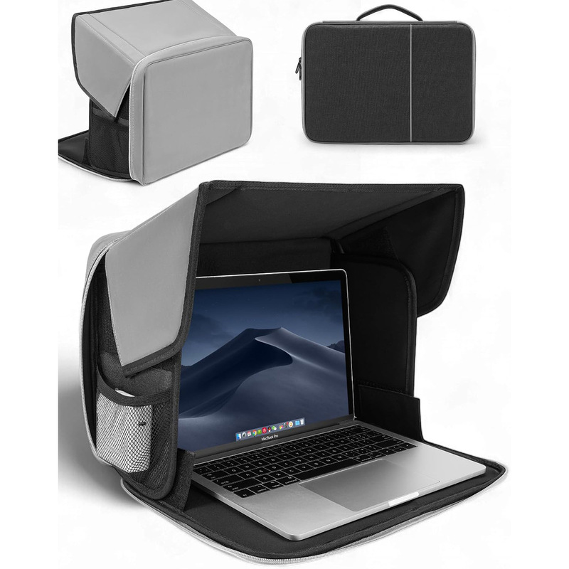 Outdoor Laptop Privacy Cover, Portable Foldable All-in-One Work Computer Privacy Protection Bag Outdoor Laptop Privacy Cover, Portable Foldable All-in-One Work Computer Privacy Protection Bag