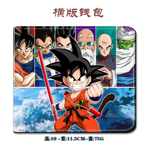 Summary of cross-section wallets] high-quality supply anime games movie factory direct sales wholesale student card holder coin purse