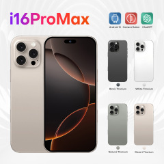 ヨーロッパの売れ筋越境スマートフォン i16ProMax Android 16+1T ドロップシッピング スマートフォン フルネットワーク通信
