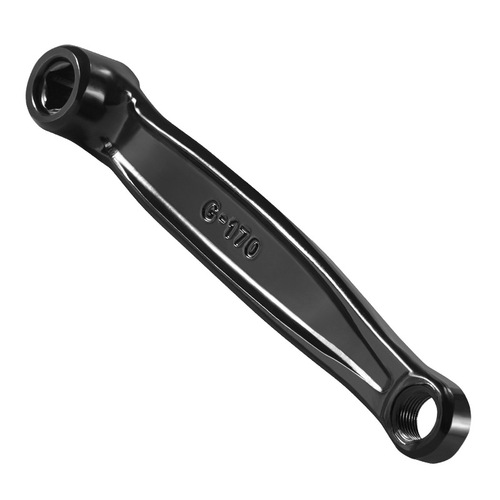 Bicycle pedal crank left 165 mountain bike road bike pedal connecting rod 170 spinning bicycle pedal universal