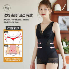 跨境三角0088平角0089后脱式连体收腹瘦身内衣收腹提臀紧身美体塑