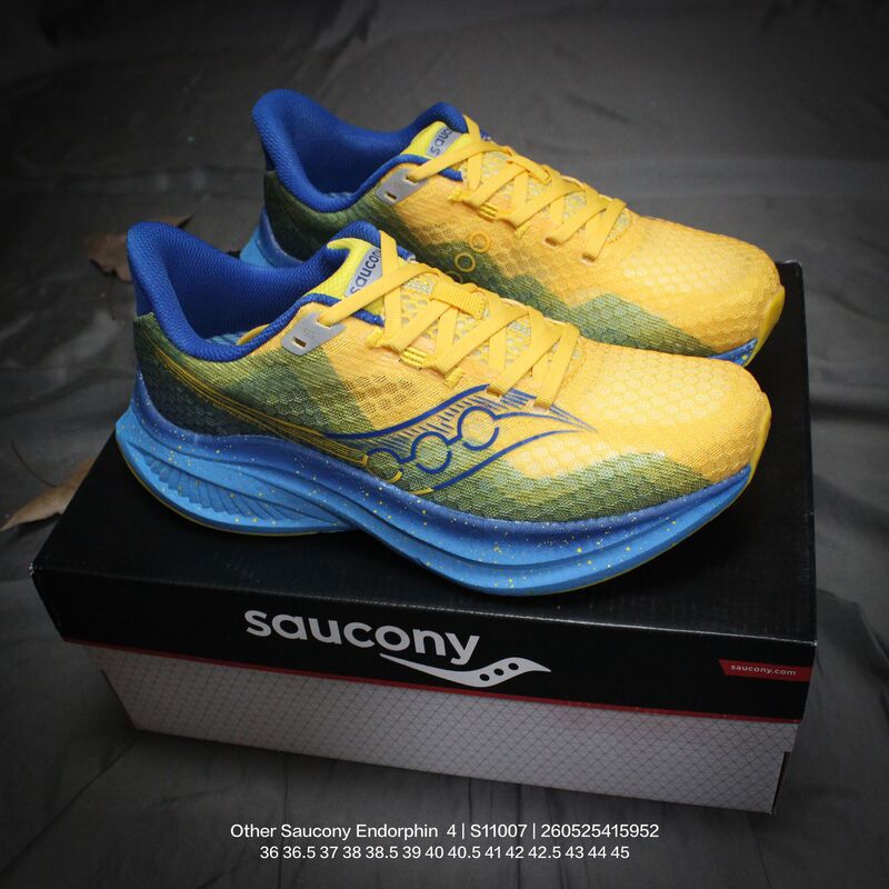 Putian Saucony Victory 2122 Generation Marathon Shock-Absorbing Wear-Resistant Thick-Soled Low-Top Running Sneakers