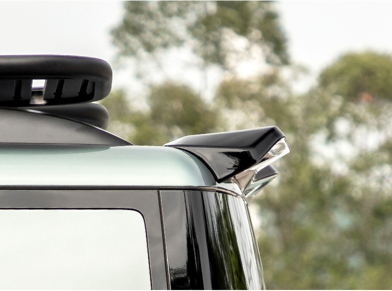 Suitable for Leopard Titanium 7Mc Tail Spoiler Roof Spoiler Wing Modification Car Exterior Decoration Without Drilling