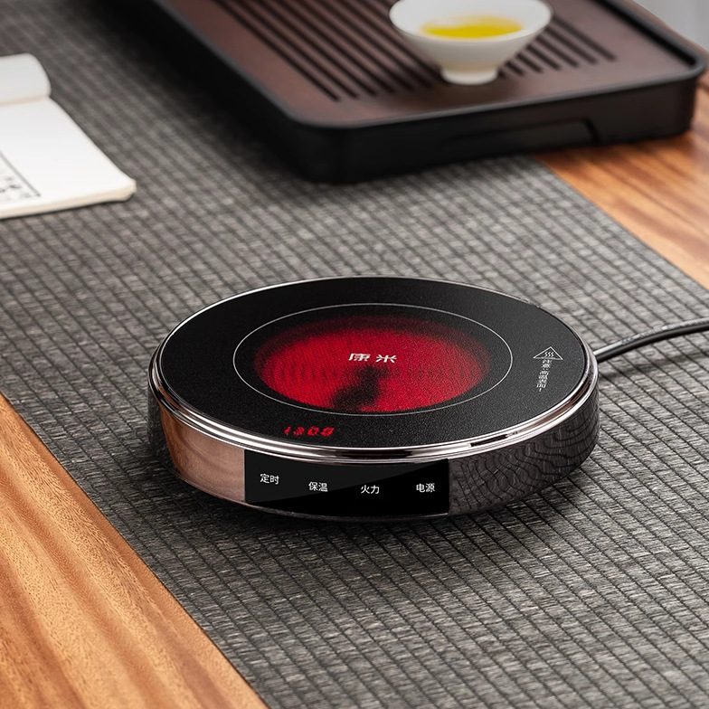 Ultra-Thin Electric Ceramic Stove for Tea Making, Glass Kettle, Tea Set, Multi-Functional Small Stove for Tea Making, Electric Tea Stove