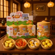 金稻谷40g蒸笼点心造型水果糖休闲儿童过家家糖玩零食小食品批发
