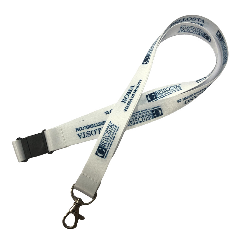 RPET热转印挂绳涤纶尼龙丝印挂带工作证LANYARD促销礼品手机挂绳