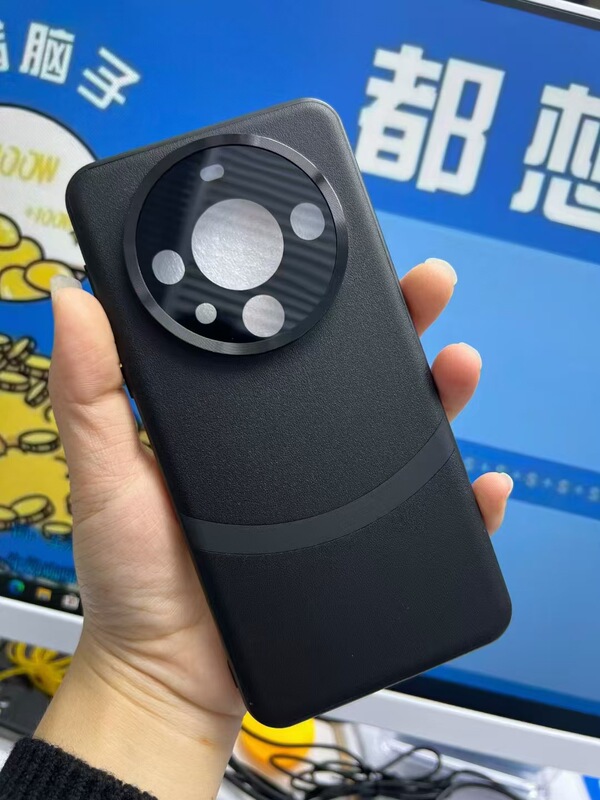 Huawei Mate60pro に適した新しいスタイルのコントラストカラーのオールインクルーシブプレーンレザー携帯電話ケース Mate50 肌の感触の落下防止保護カバー|undefined