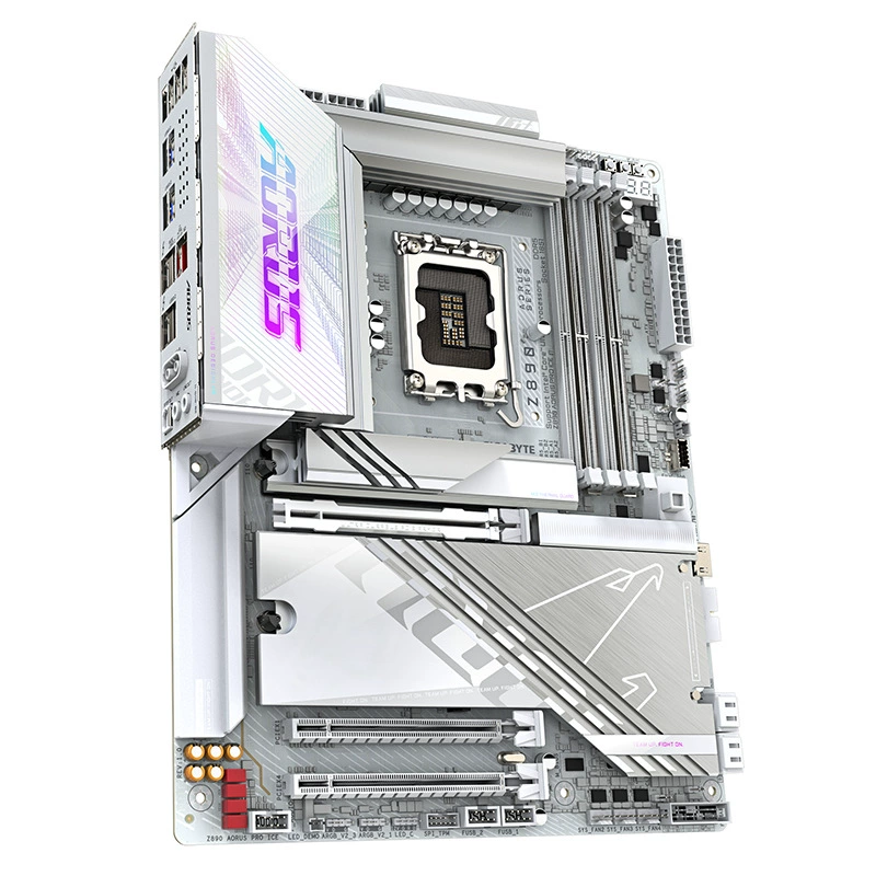 Ледяной кулер Z890 AORUS PRO ICE DDR5 материнская плата CPU Ultra U9-285K U7-265K