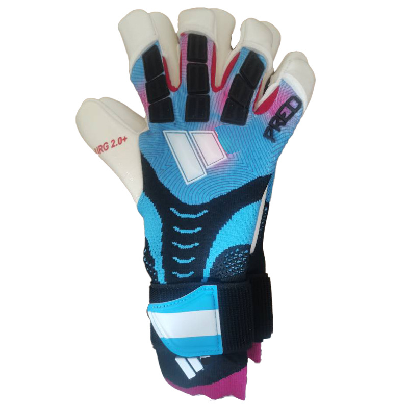 Guantes de Portero de Fútbol Infantil URG 2.0 de Látex con Muñequera para Entrenamiento image 10