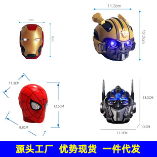 Cross-Border Popular Cartoon Bumblebee Optimus Prime Bluetooth Speaker Creative Gift Souvenir Audio Event Gift
