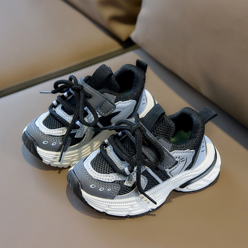 2026 primavera nuevos zapatos infantiles zapatos deportivos de malla transpirables bebés zapatos para correr zapatos de niños y niñas zapatos transfronterizos image 6