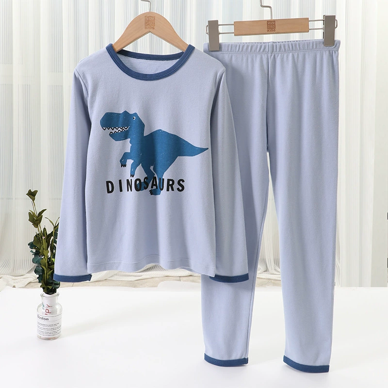 Cotton fluorescence children's set, thermal underwear for boys, trousers, 2022 collection, for teenagers