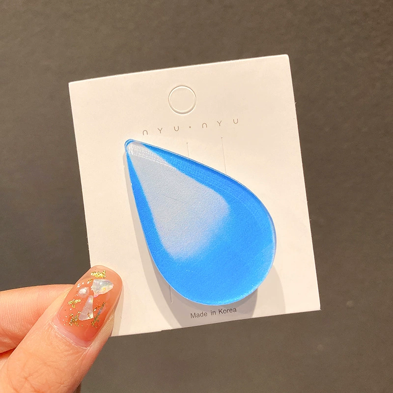 Набор заколок для волос (Drip Khan) наклейки Emoji Water-Drop & Sweat, 16 вариантов