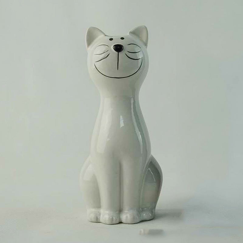 Aire acondicionado de cerámica personalizado, enchufe de pared, enchufe de aire acondicionado de cerámica, humidificador de aire acondicionado de cerámica, salida de pared de gatito de cerámica