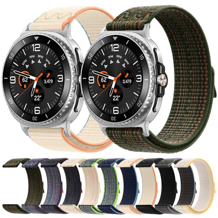 xDfind Nylon loop Velcro correa para el Samsung Galaxy Watch8 / 8 Classic