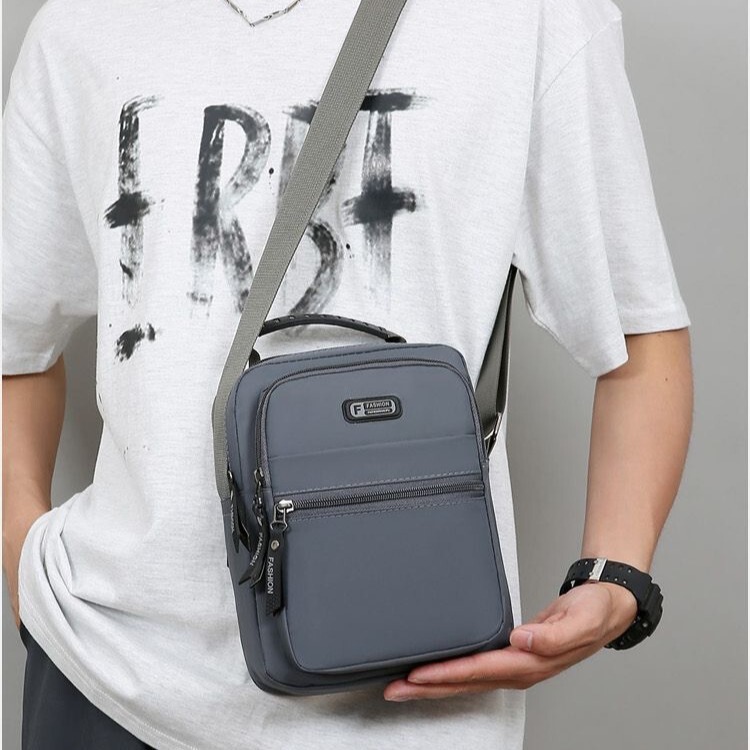 New Cross-border Supply Men's Briefcase Multi-layer Shoulder Bag Crossbody Bag Men's and Women's Purse Backpack Business Casual New Cross-border Supply Men's Briefcase Multi-layer Shoulder Bag Crossbody Bag Men's and Women's Purse Backpack Business Casual