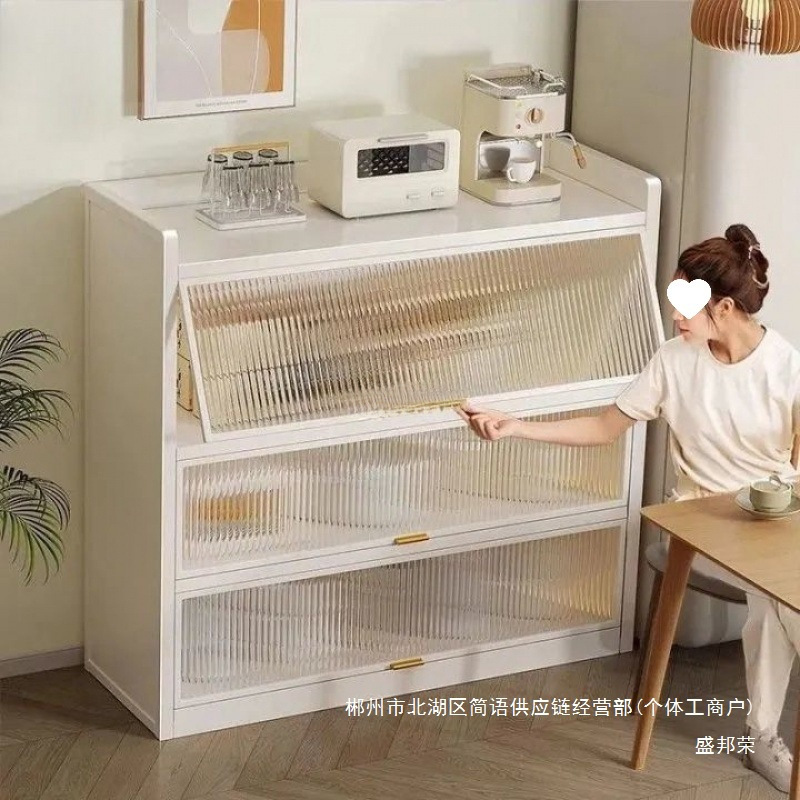 Fábrica directa hogar engrosado gabinete de cocina gabinete de piso gabinete de exhibición gabinete todo en uno armario de acero con puertas de tramo
