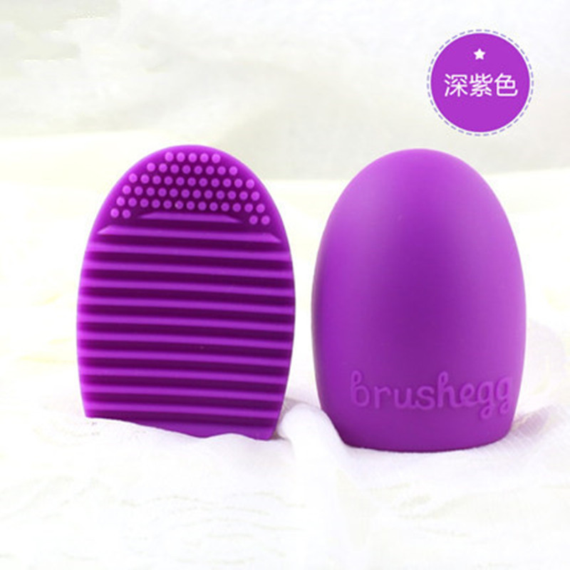 FUENTE productos de fábrica cepillo de maquillaje huevo cepillo de silicona Universal de maquillaje cepillo de limpieza lavado de cara cepillo de huevo