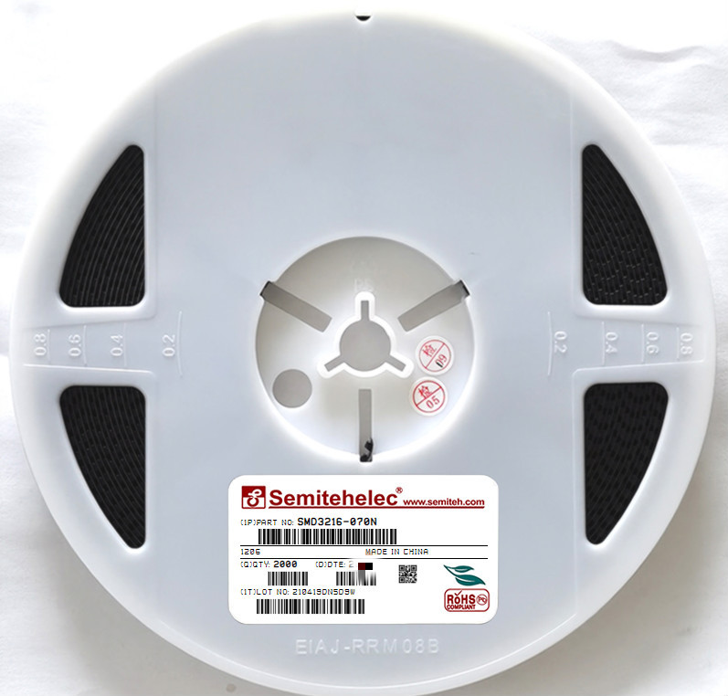 SMD3216-070N 贴片陶瓷气体放电管 1206 SEMITEH 全新原装正品