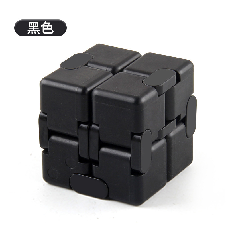 Cubo de Rubik Infinito para Dedos de Plástico Antiestrés y Plegable