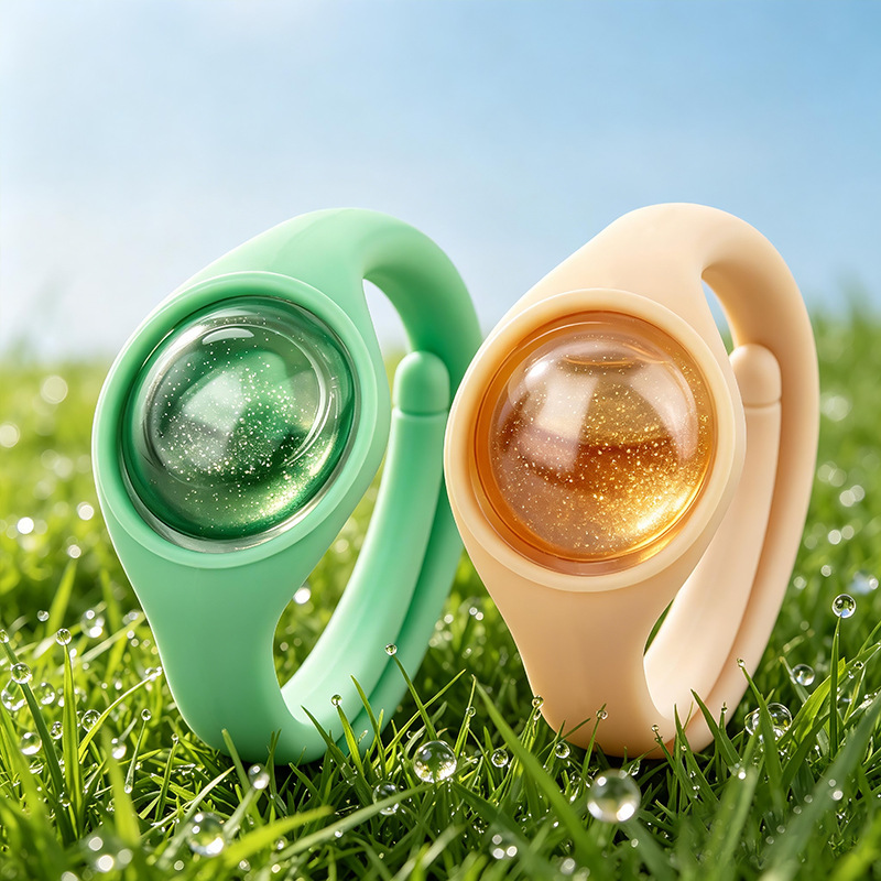 Summer Anti-Bug Essential Oil Bracelet, Summer Outdoor Gadget, Portable Protective Bracelet for Children and Adults, Anti-Bug Wristband