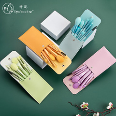 New Product 8-Piece Macaron Series Makeup Brush Set Mini Makeup Tools Beauty Brush