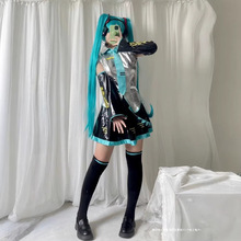 MIKU��ʽ����Ƥcosplay���ձ���Ů�������bJKŮ���b