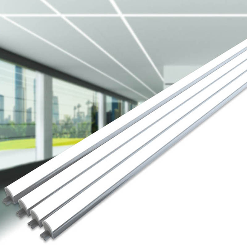 led线形灯超亮办公室长条灯简约现代吸顶商场超市吊线条形灯