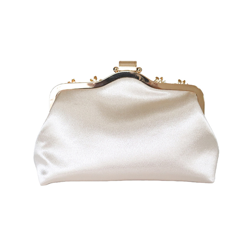 Cross-Border New Embroidery Evening Bag For Women, Beaded Evening Clutch For Qipao, Vintage Party Clutch Bag - Thumbnail 2