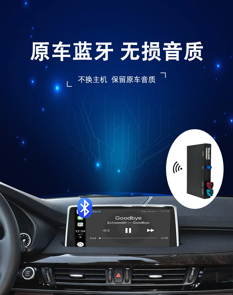 Suitable for Bmw Nbt/Cic1234567 Series X1X3X5 Wireless Carplay/Android Auto/Hicar