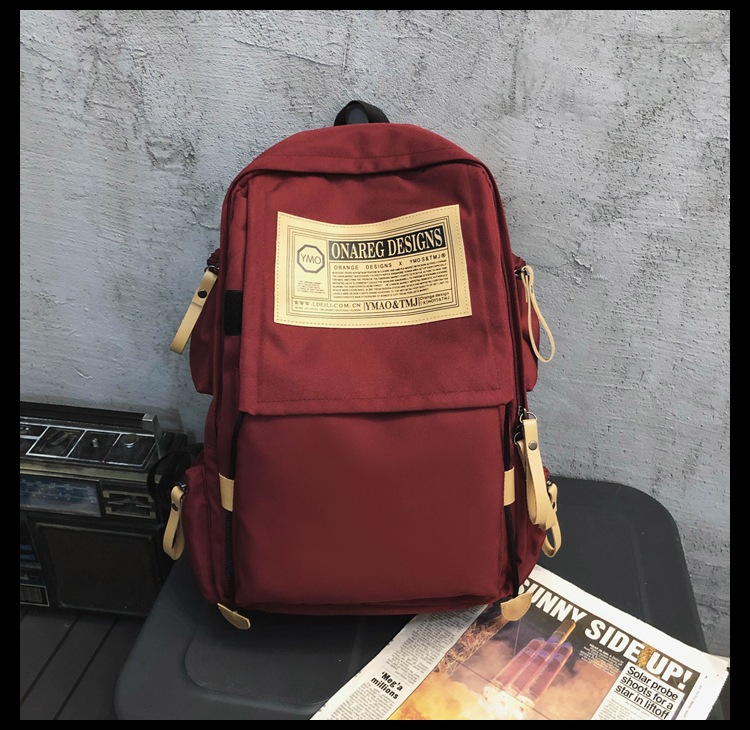 Large-capacity Korean Version Of Student Backpack Fashion Backpack display picture 8