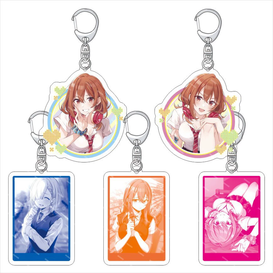 Acrylic keychain for friend, pendant