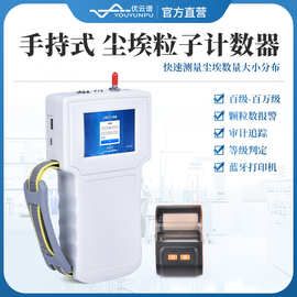 手持尘埃粒子计数器车间空气洁净度检测仪激光尘埃粒子监测系统