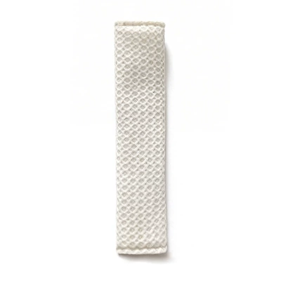 Car Seat Belt Shoulder Pads Seat belt shoulder pad - ice-silk-honeycomb-white-shoulder-pad
