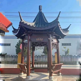 亭子;户外花架;木雕/根雕