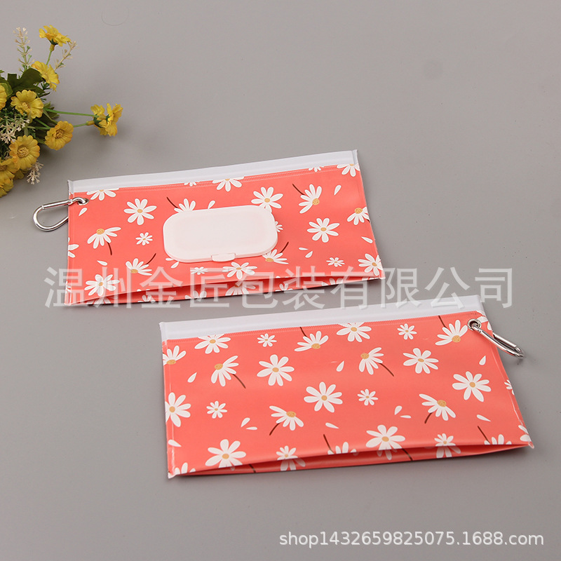 Nuevo mosquetón EVA bolsa de toalla húmeda con tapa abatible, bolsa colgante de mano con hebilla de caballo, bolsa con cremallera autosellada a prueba de fugas