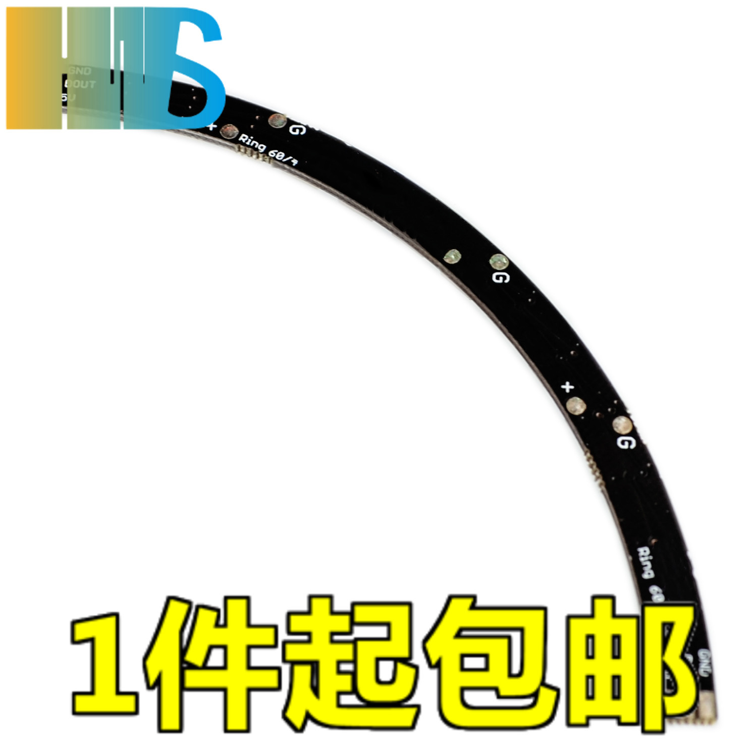 环形挂钟15 X超亮WS2812 5050 RGB LED灯P.