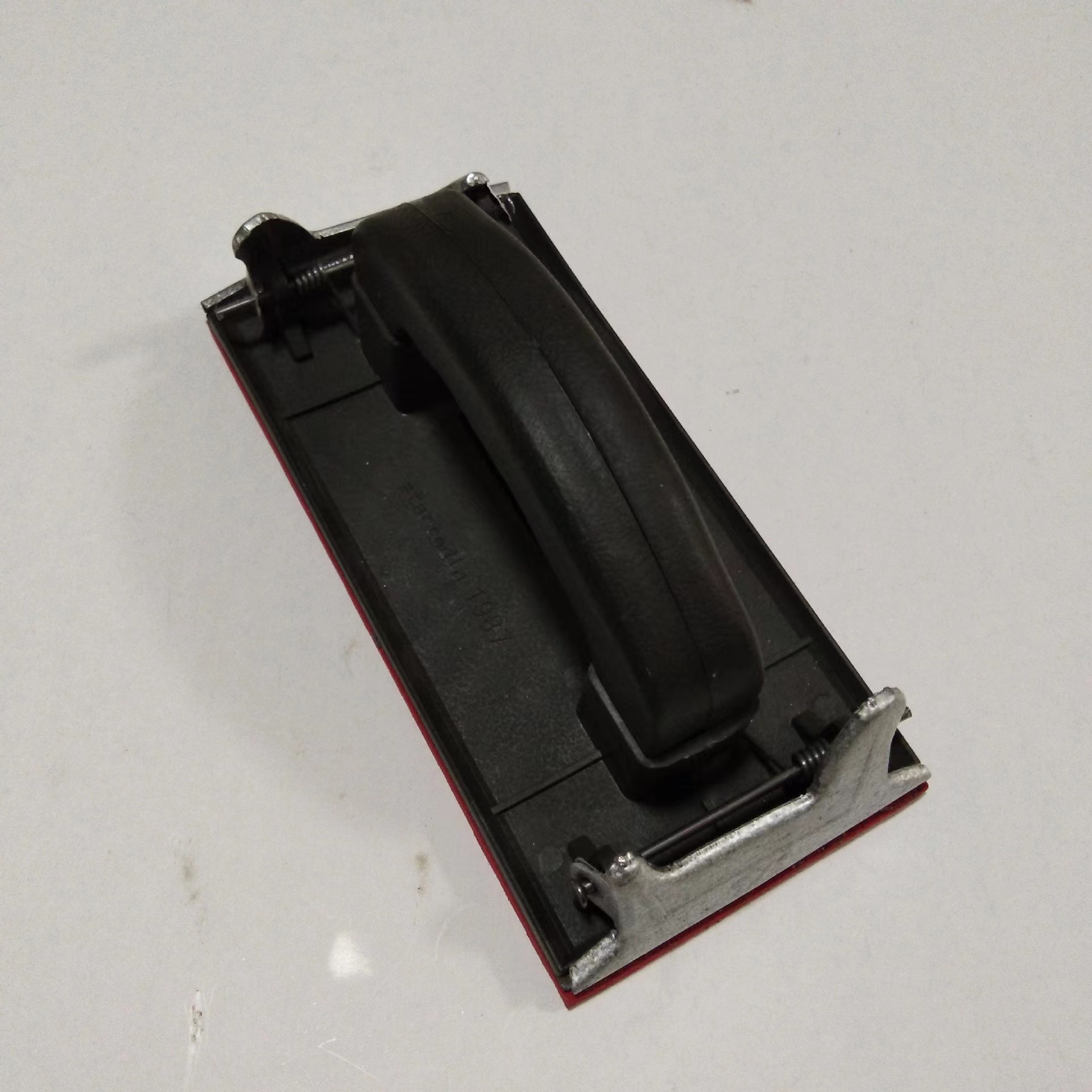 厂家批发塑料砂纸打磨器小巧方便手动墙面海绵砂架防滑装修工具